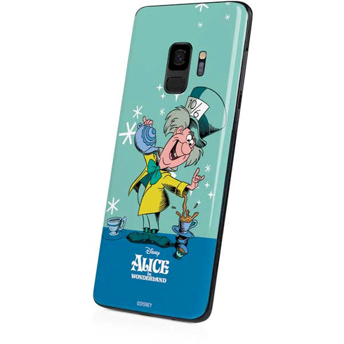 Disney Alice in Wonderland Mad Hatter Tea Party Galaxy S9 Skin